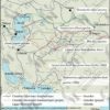 Carte des corridors transasiatiques